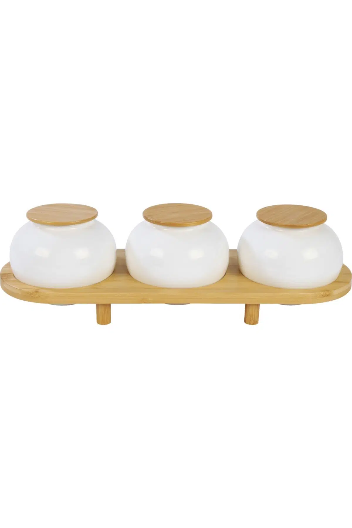 Bambum Simple 3'lü Baharat Seti Standlı