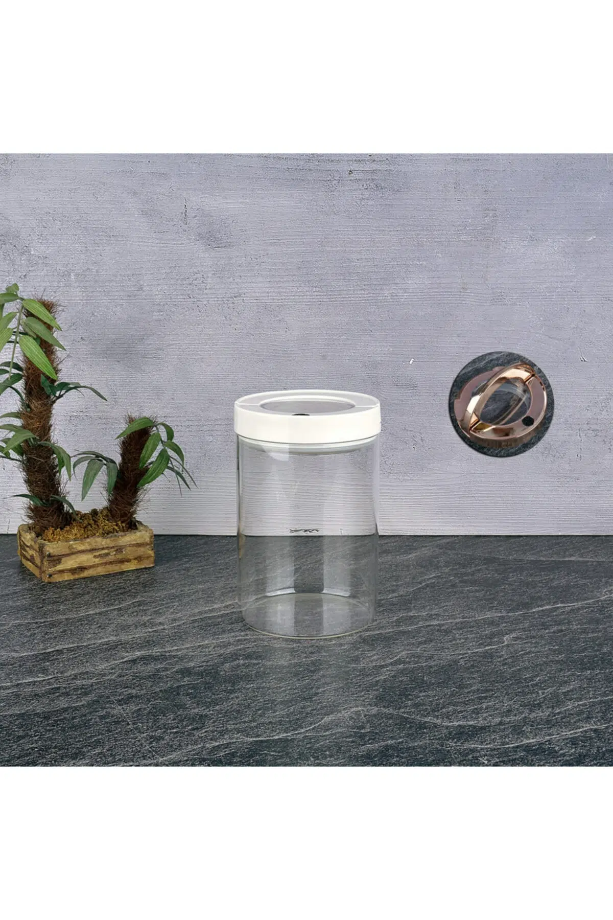 Cam Vakumlu Kavanoz 1300ml