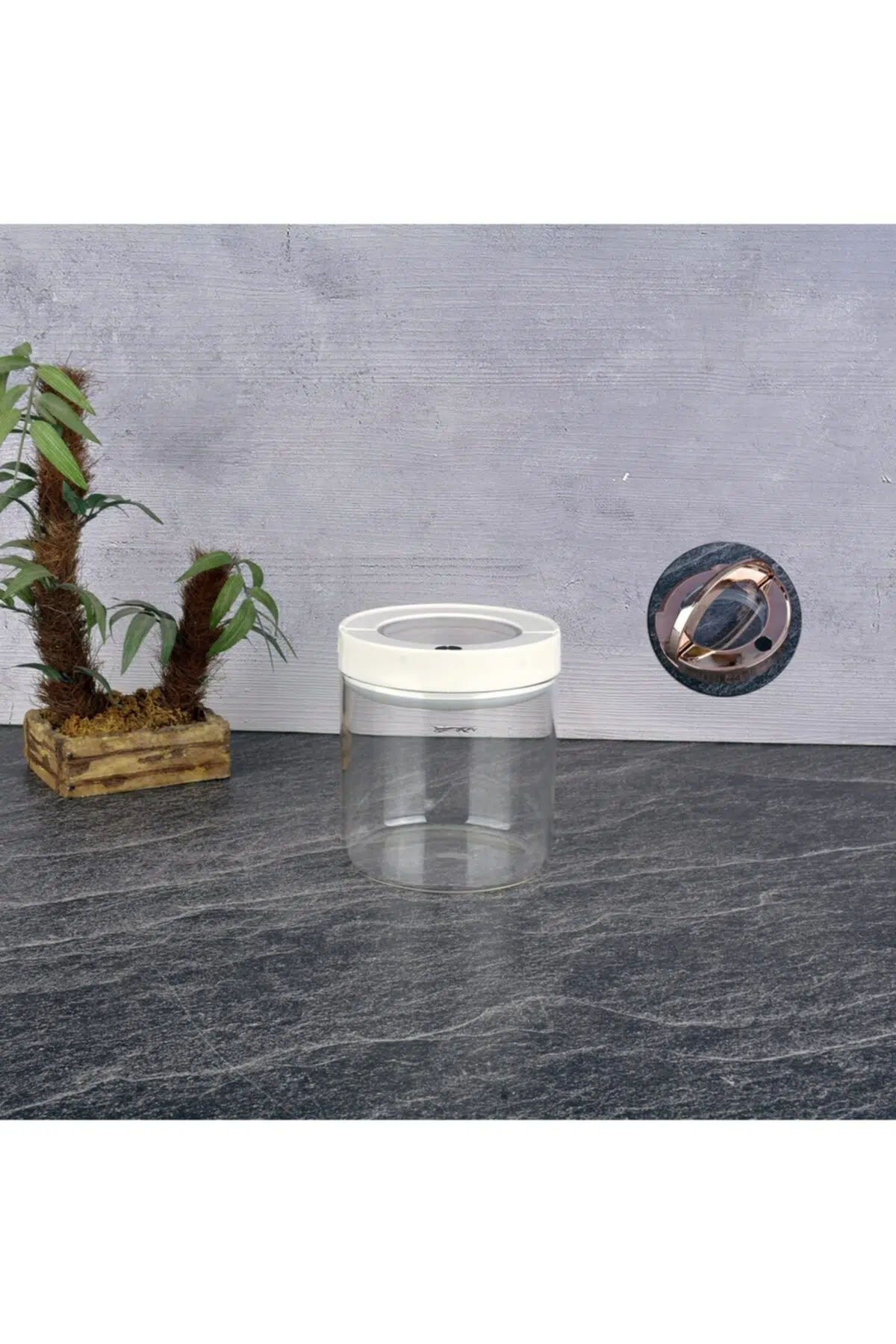 Cam Vakumlu Kavanoz 850ml