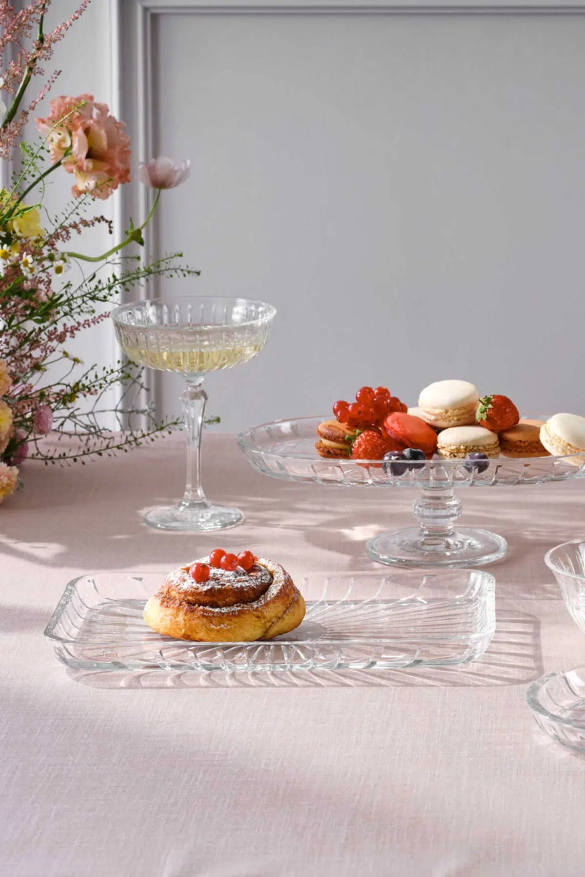 Elegant Dikdörtgen Servis Tabağı 27x16 cm