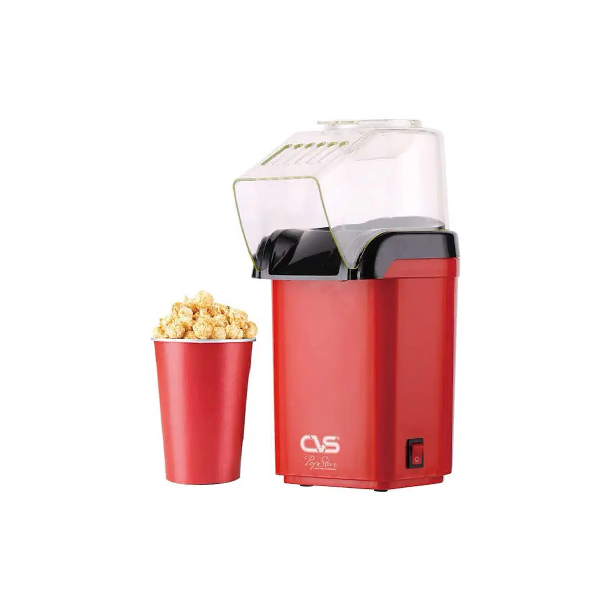 Elektrikli Mısır Patlatma Makinesi - 16 Bardak Kapasite, 1200W, DN-8001 Pop Star, Yağsız Popcorn Teknolojisi