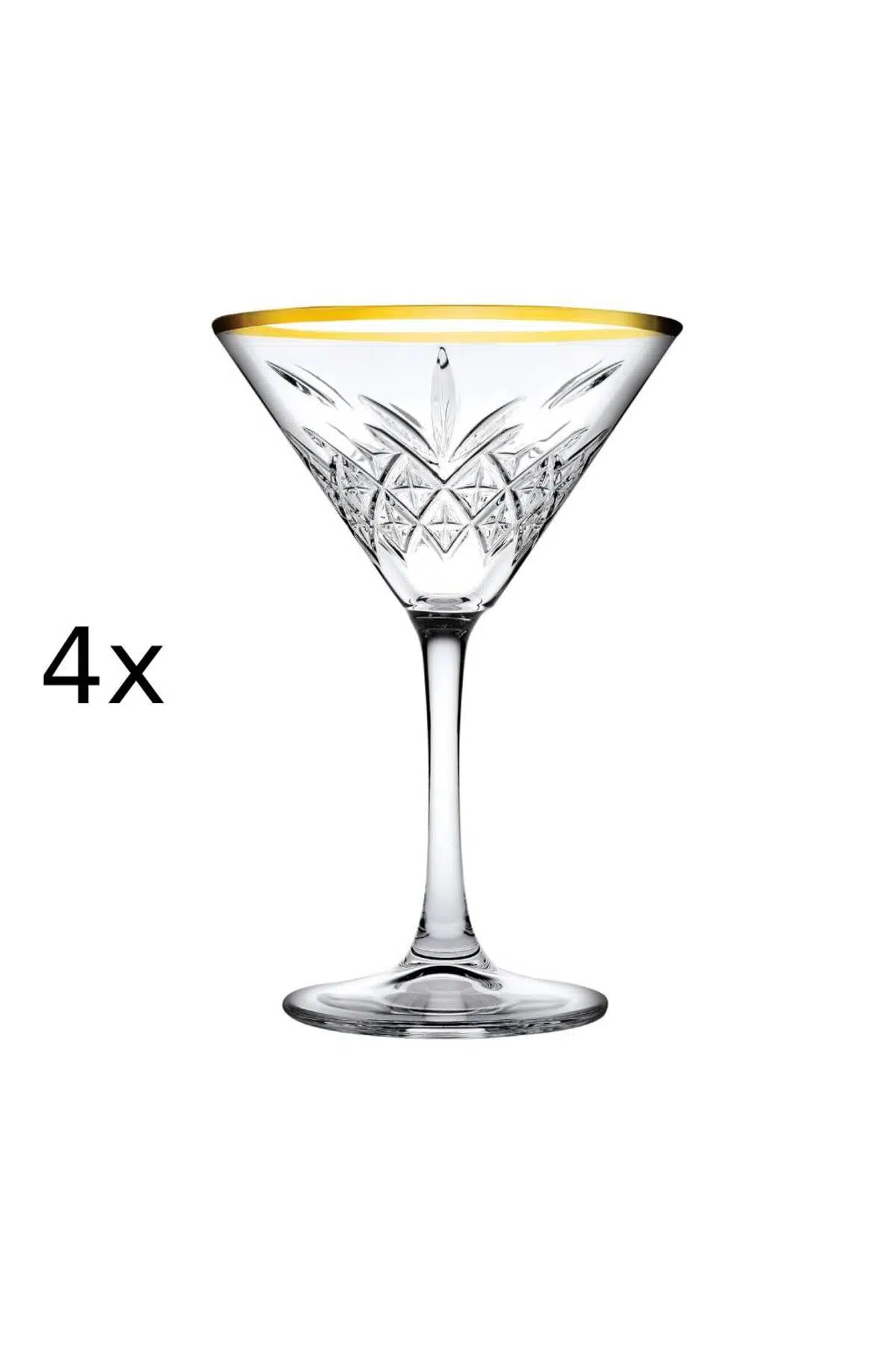 Golden Touch Kokteyl Kadehi 230 cc 4 Parça