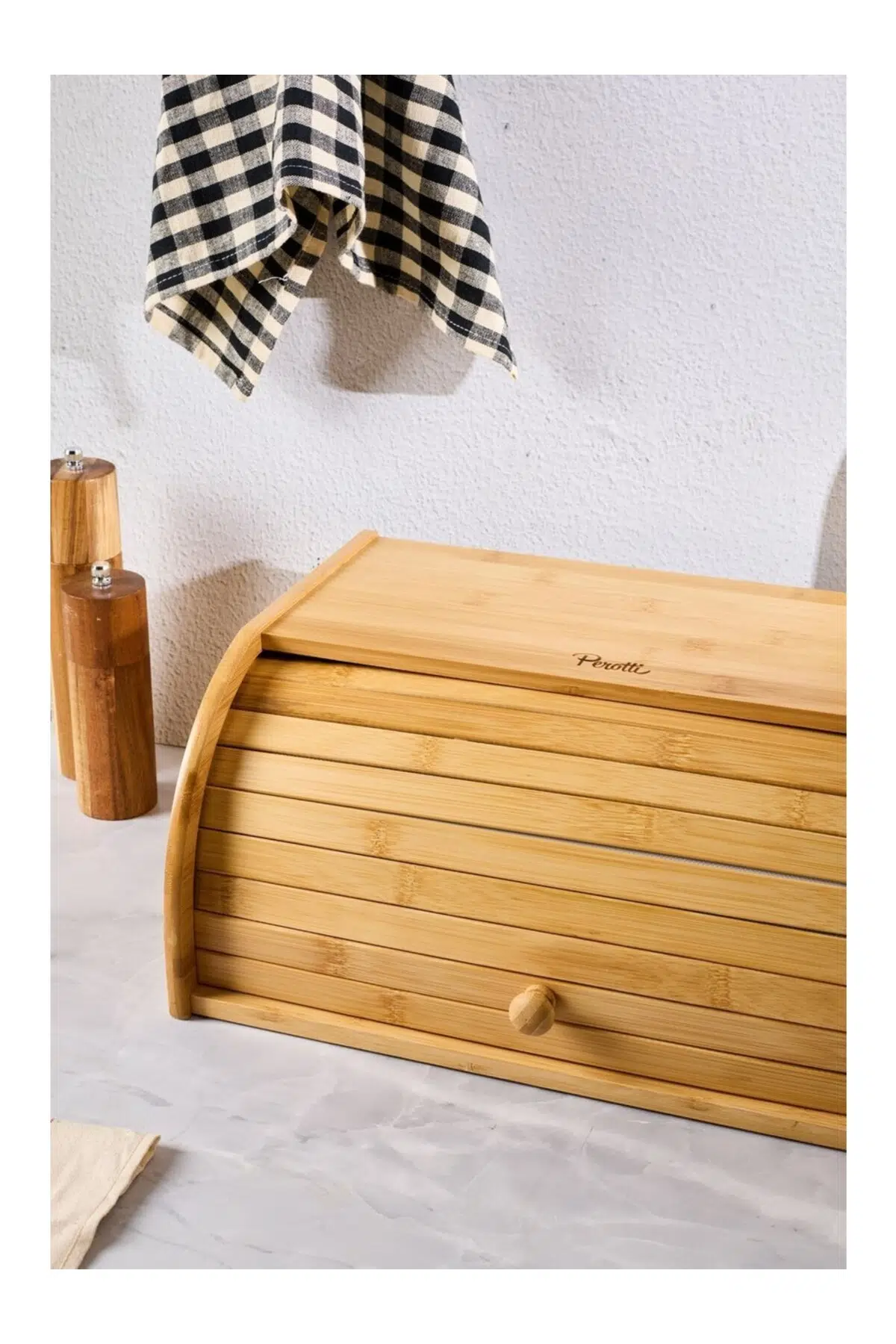 Grazia Bambu Demonte Ekmek Dolabı