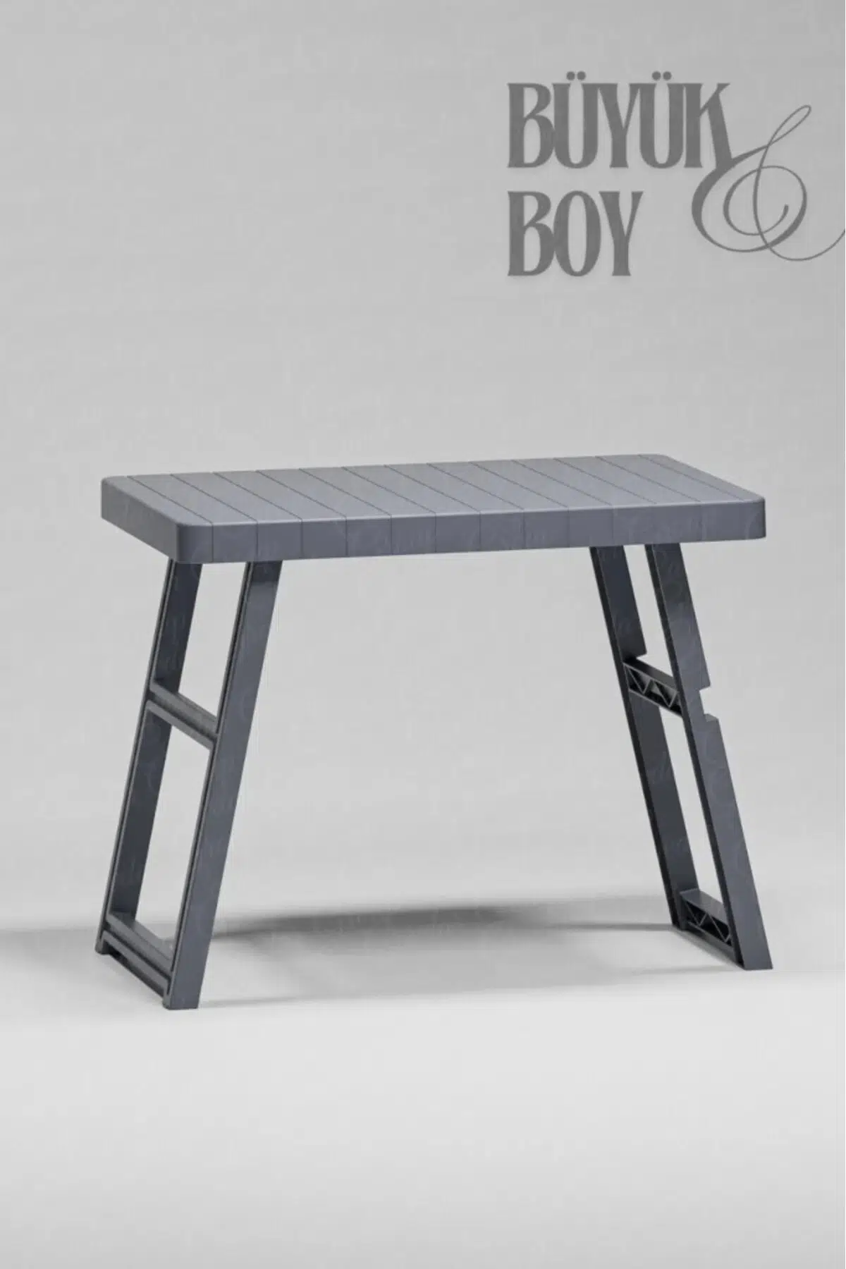 Hs-730 Katlanır Pratik Piknik Masası Antrasit,