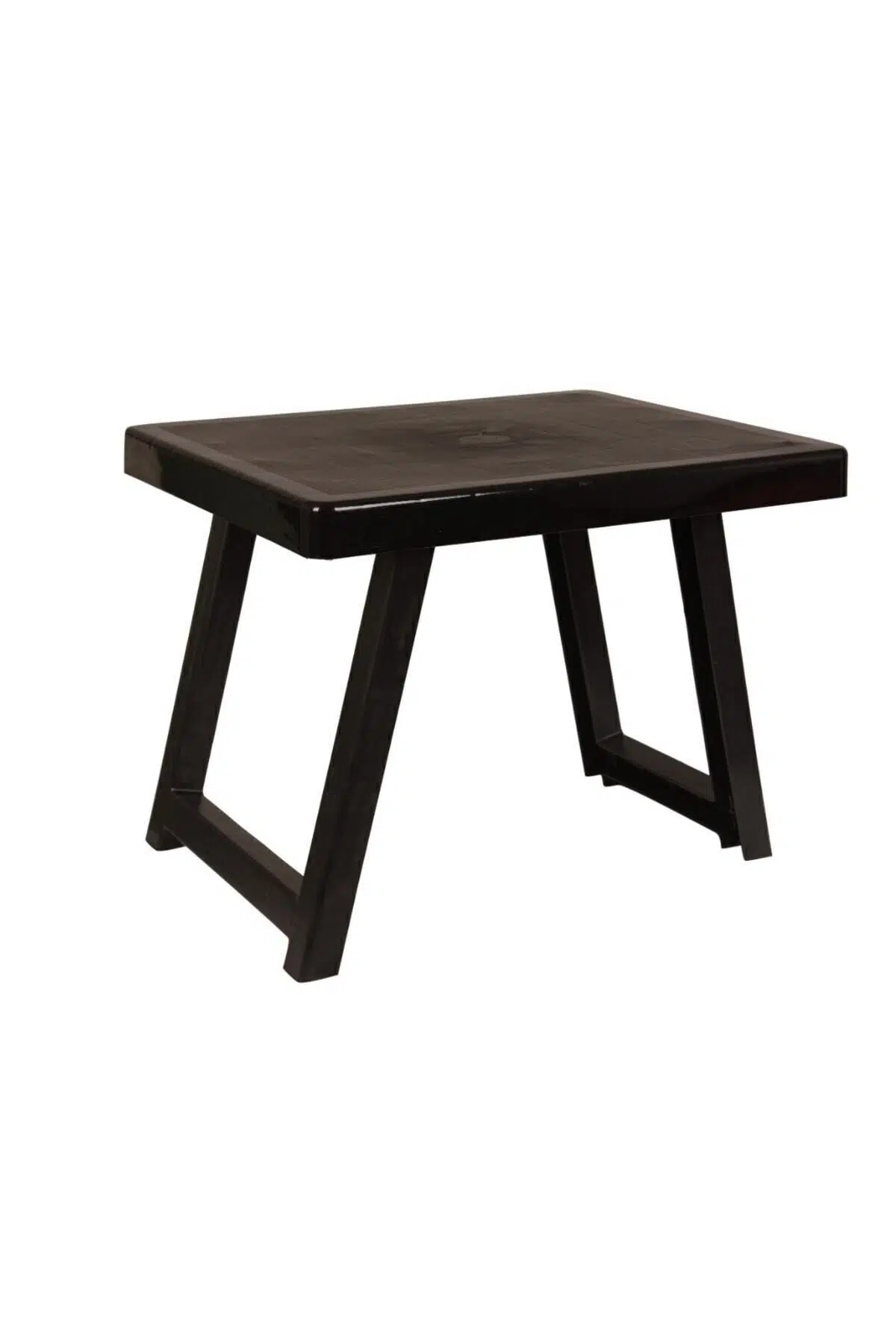 Küçük Boy Katlanır Plastik Sehpa - Antrasit Kamp Masası- Koyu Gri Renk