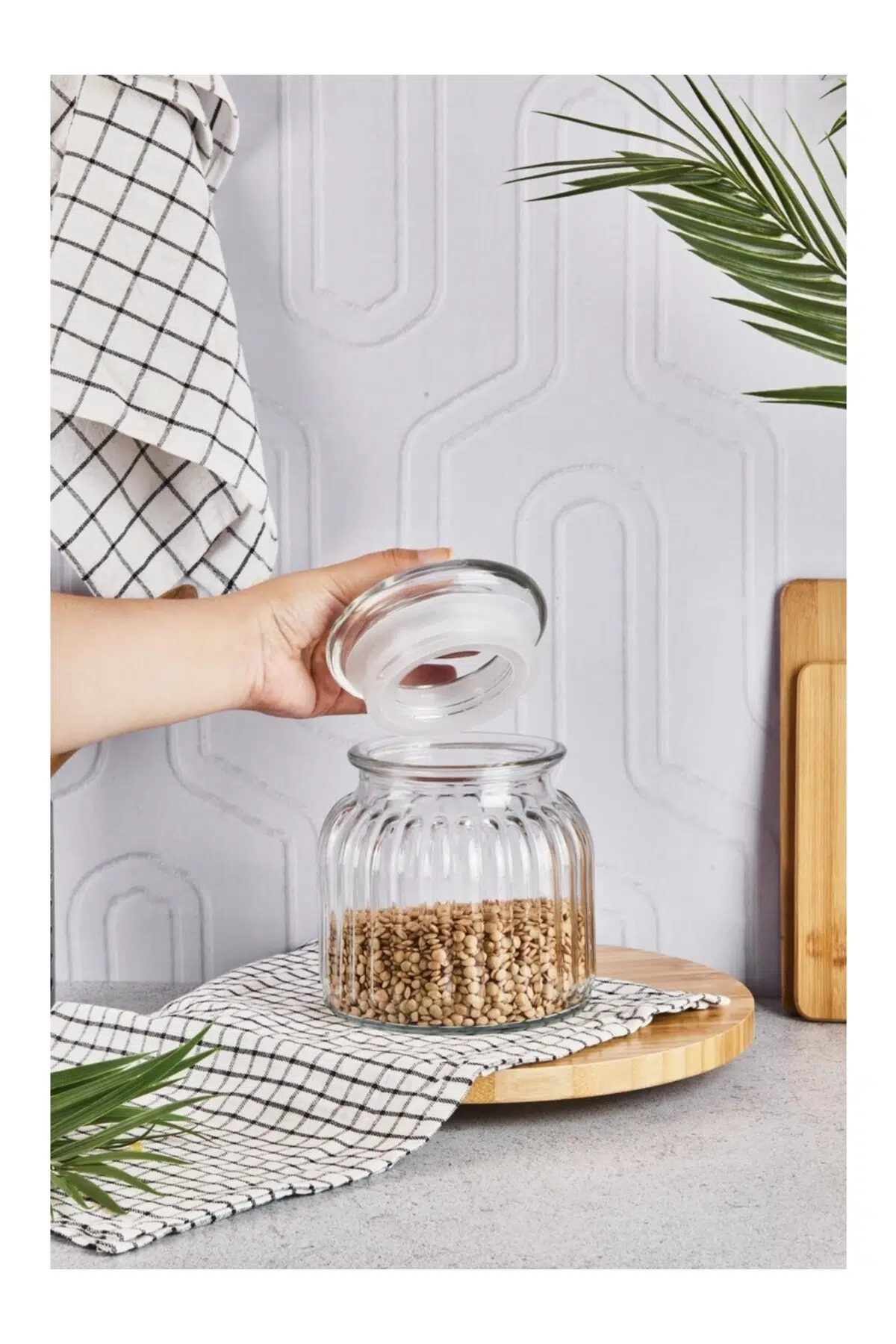 MsMorry 1,8 lt Cam Erzak Kavanozu