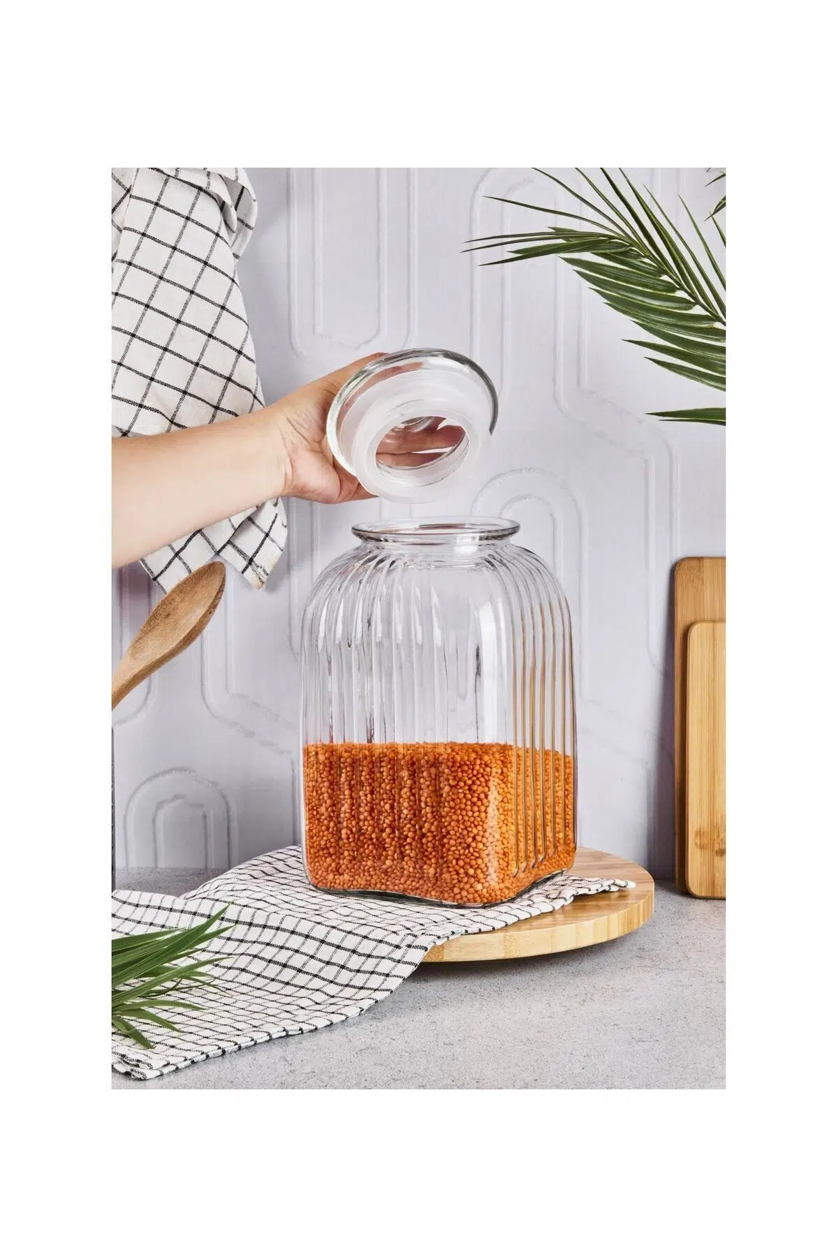 MsMorry 5,25 lt Cam Erzak Kavanozu