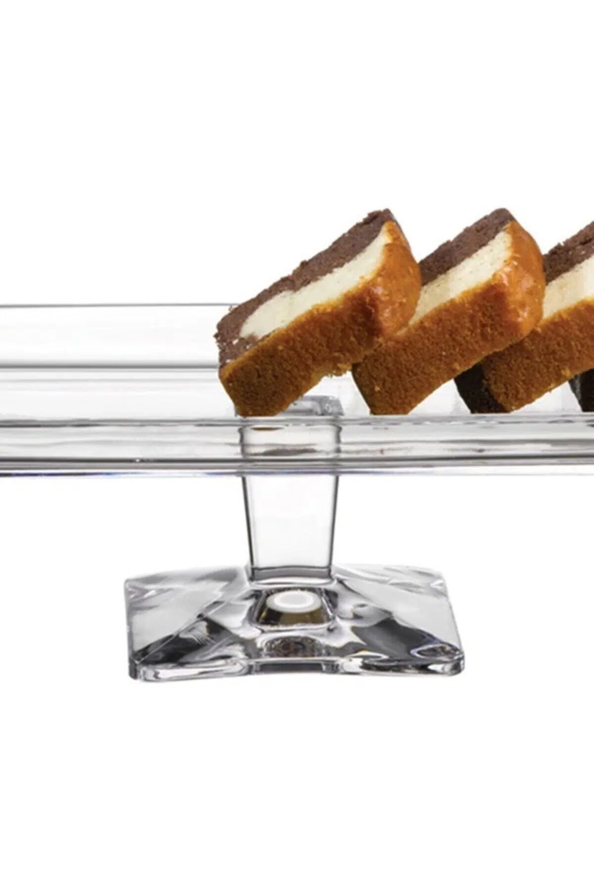 Nude Ayaklı Baton Servis Tabağı 95462-1.fd