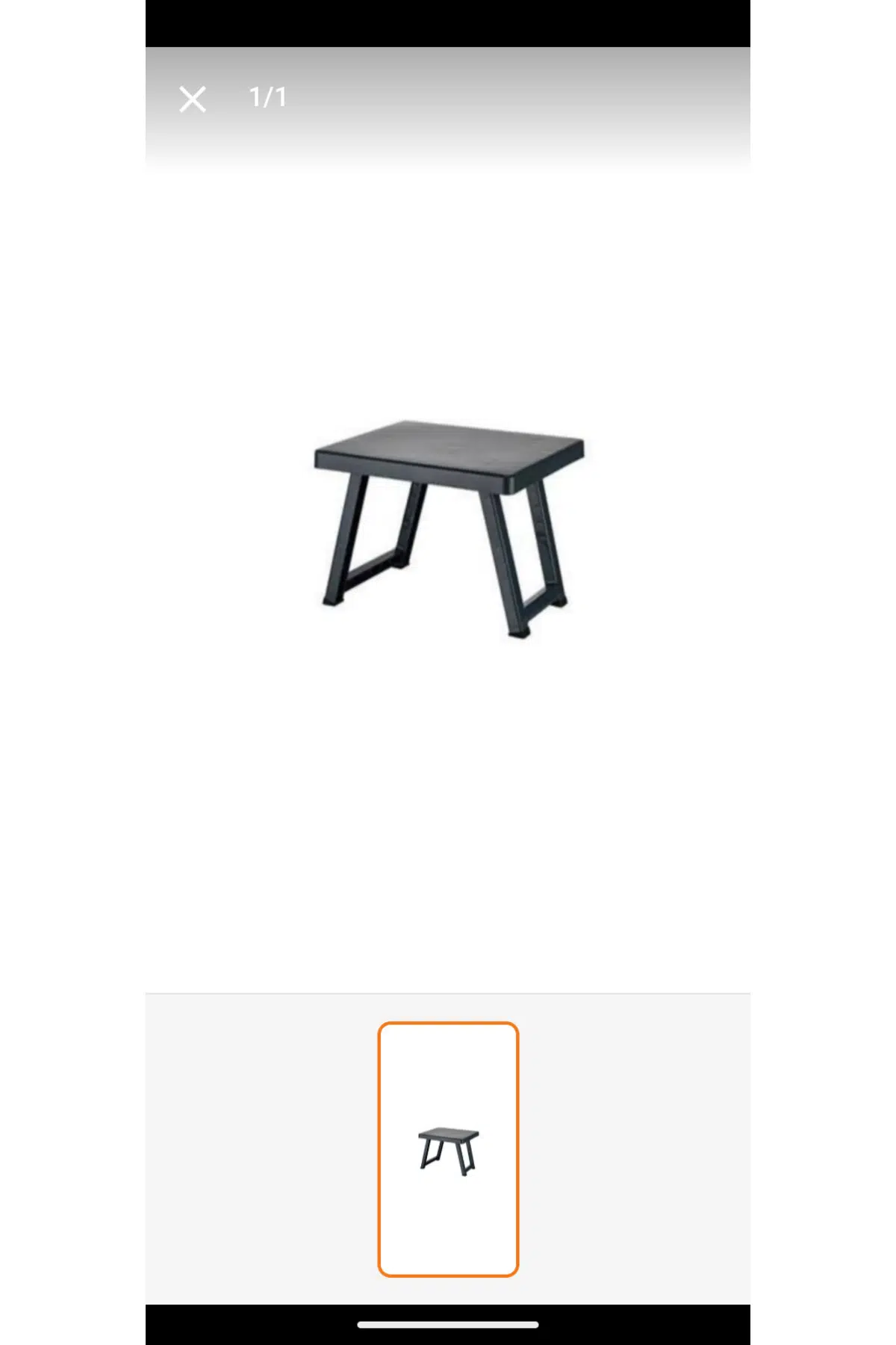 Portatif Büyük Boy Siyah Plastik Piknik Sehpası Katlanabilir. Kamp Masası Katlanır Sehpa - Gri Renk