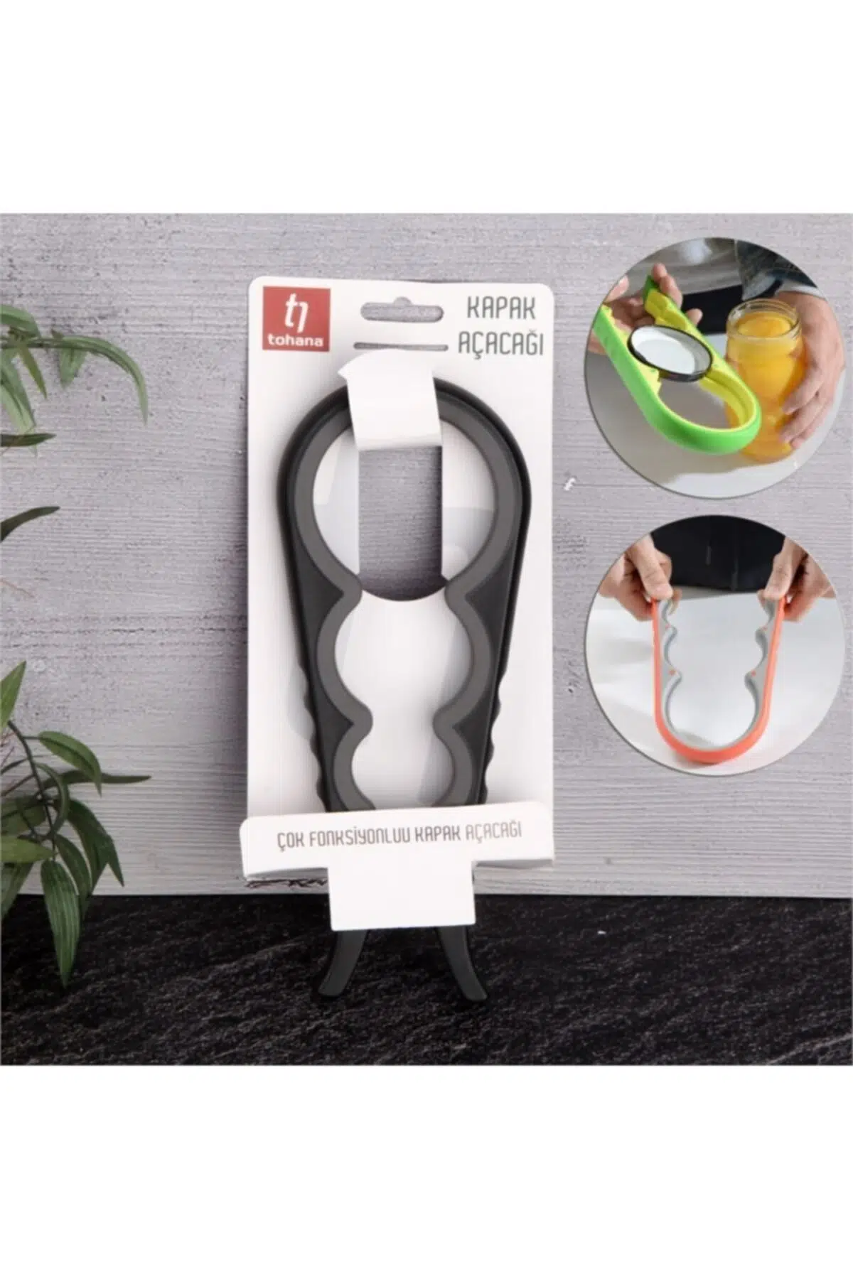 Sılıkon Kapak Açacağı Gri