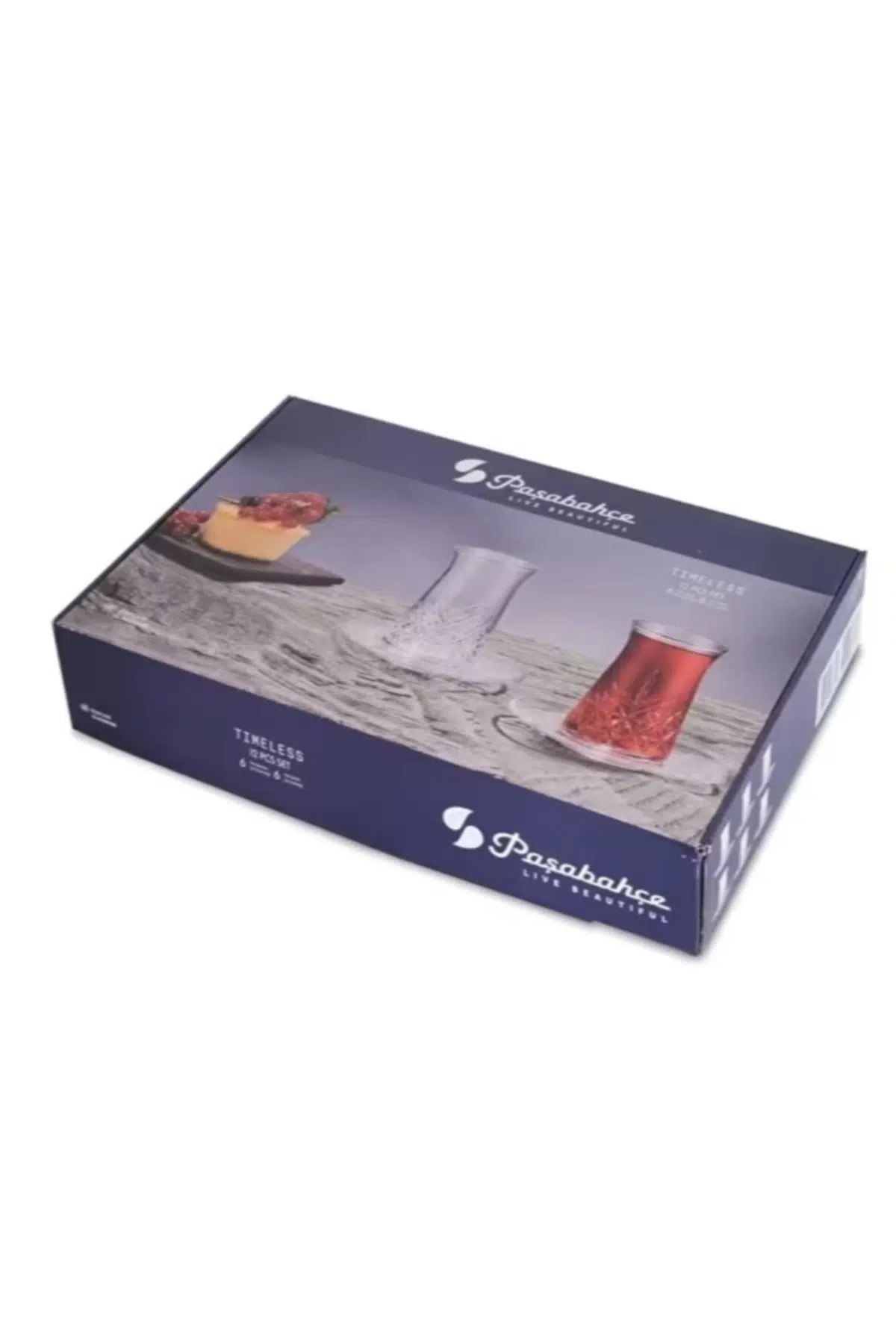 Timeless 12 Parça Çay Seti 96991 Orjin. Hediyelik Kutu